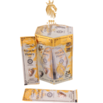 Leopard Miracle Honey VIP | Natural Energy & Wellness Blend | Daily Vitality Support | 24 Sachets Hexagon Box