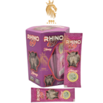 Rhino 69 Honey Purple | Advanced Herbal Honey Blend | 24 Sachets Hexagon Box
