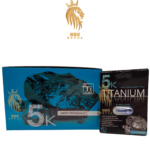 5K Titanium | Single Pill | 24 Blister Cards per Box | Hanging Pack