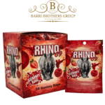 Rhino 69 Gummies | Hanging Pack | 24 Gummy Bags