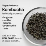 Real Basic Oily + Breakout Prone Skin Serum 30ml – Salicylic Acid 2% + Niacinamide 2% + Vegan Probiotic Kombucha 3% - Image 3