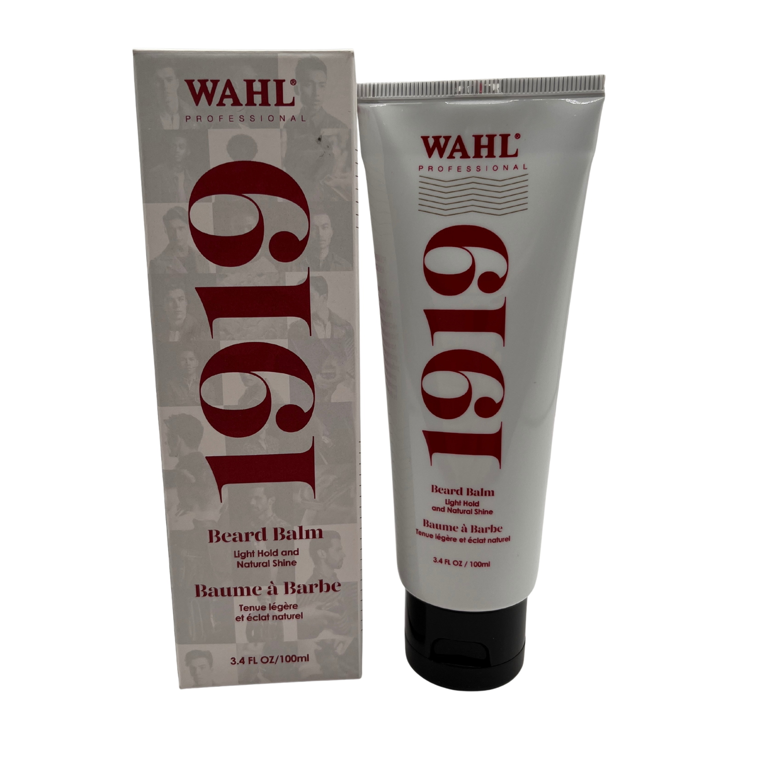 NEW PRODUCTS (1) Wahl Professional 1919 Beard Balm 3.4 oz – Light Hold & Natural Shine Grooming Balm - Image 1