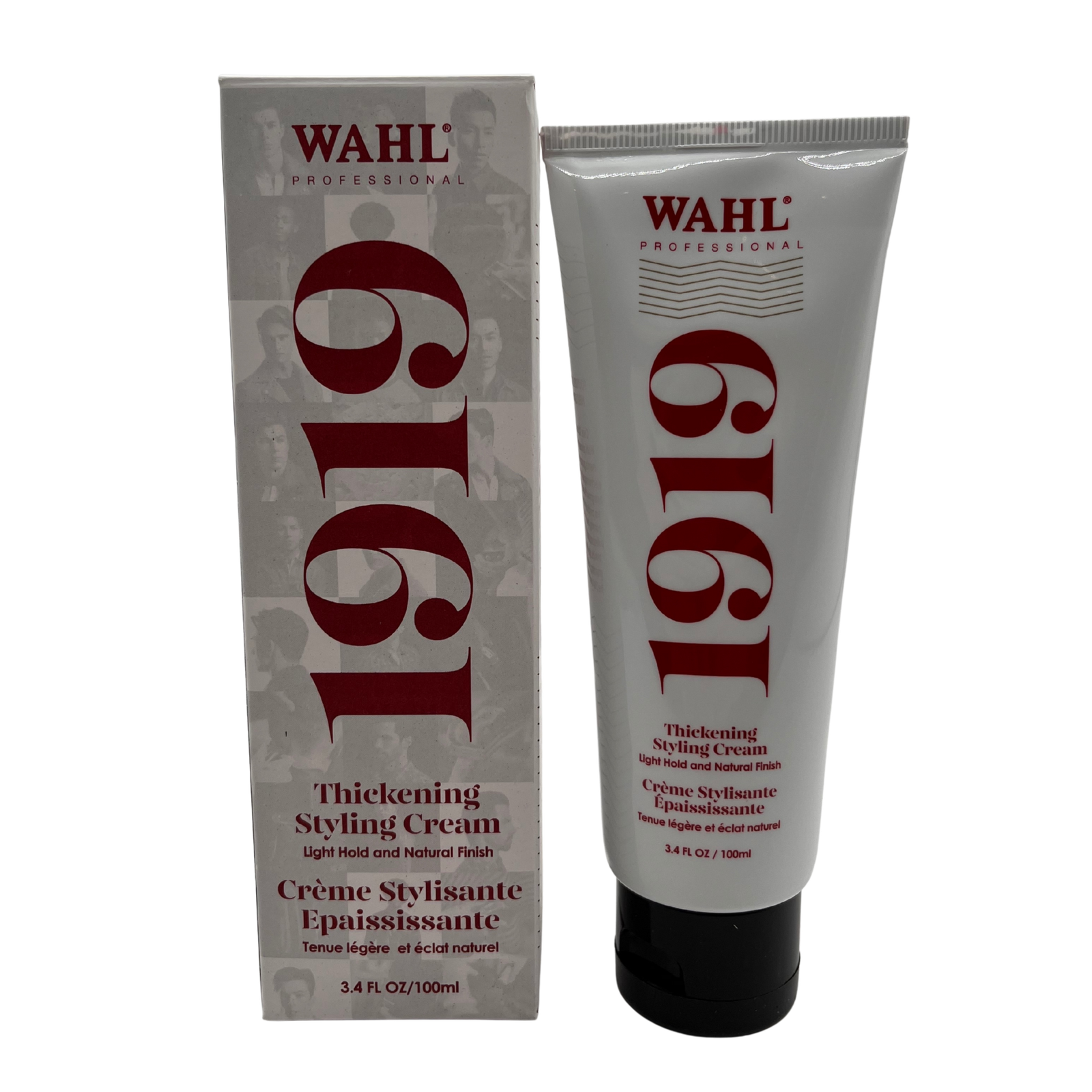 NEW PRODUCTS Wahl Professional 1919 Thickening Styling Cream 3.4 oz – Light Hold with Natural Finish - Image 1