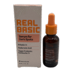 Real Basic Dark Spot Serum 30ml – Arbutin 2% + Hyaluronic Acid + Vegan Probiotic Kombucha 3%