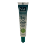 Via Natural Ultra Care Hemp Oil 1.5 fl oz – Nourishing Hair & Scalp Treatment with Natural Oils
