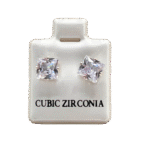 Cubic Zirconia Stud Earrings – 60-Pair Display Tray (Assorted Sizes & Styles) - Image 3