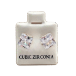 Cubic Zirconia Stud Earrings – 60-Pair Display Tray (Assorted Sizes & Styles) - Image 5