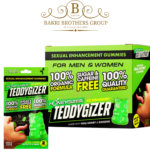 Honeygizer TeddyGizer Sexual Enhancement Gummies for Men & Women – Real Honey & Ginseng – Sugar & Caffeine Free – Pack of 24