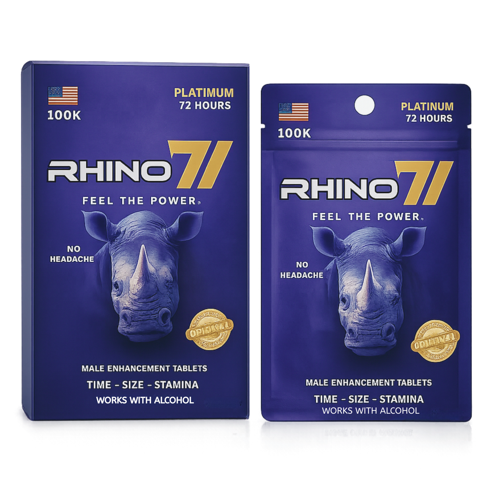 MAIN Rhino 71 Single Pill Male Enhancement- Feel The Power - Image 1