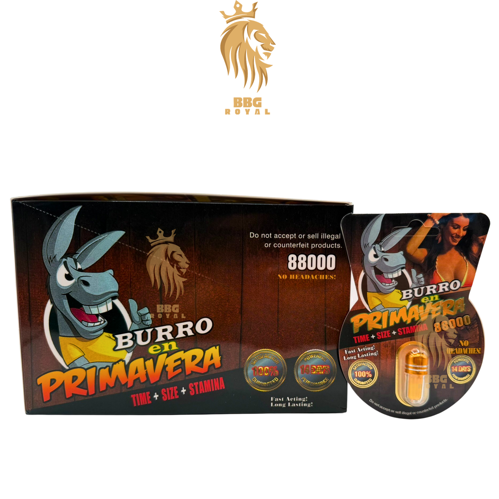 17 Burro en Primavera 88000 Capsules | Single Pack | 24 Capsules - Image 1