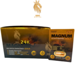 Magnum Gold 24K Capsules | Premium Single Pack | 24 Capsules Per Box