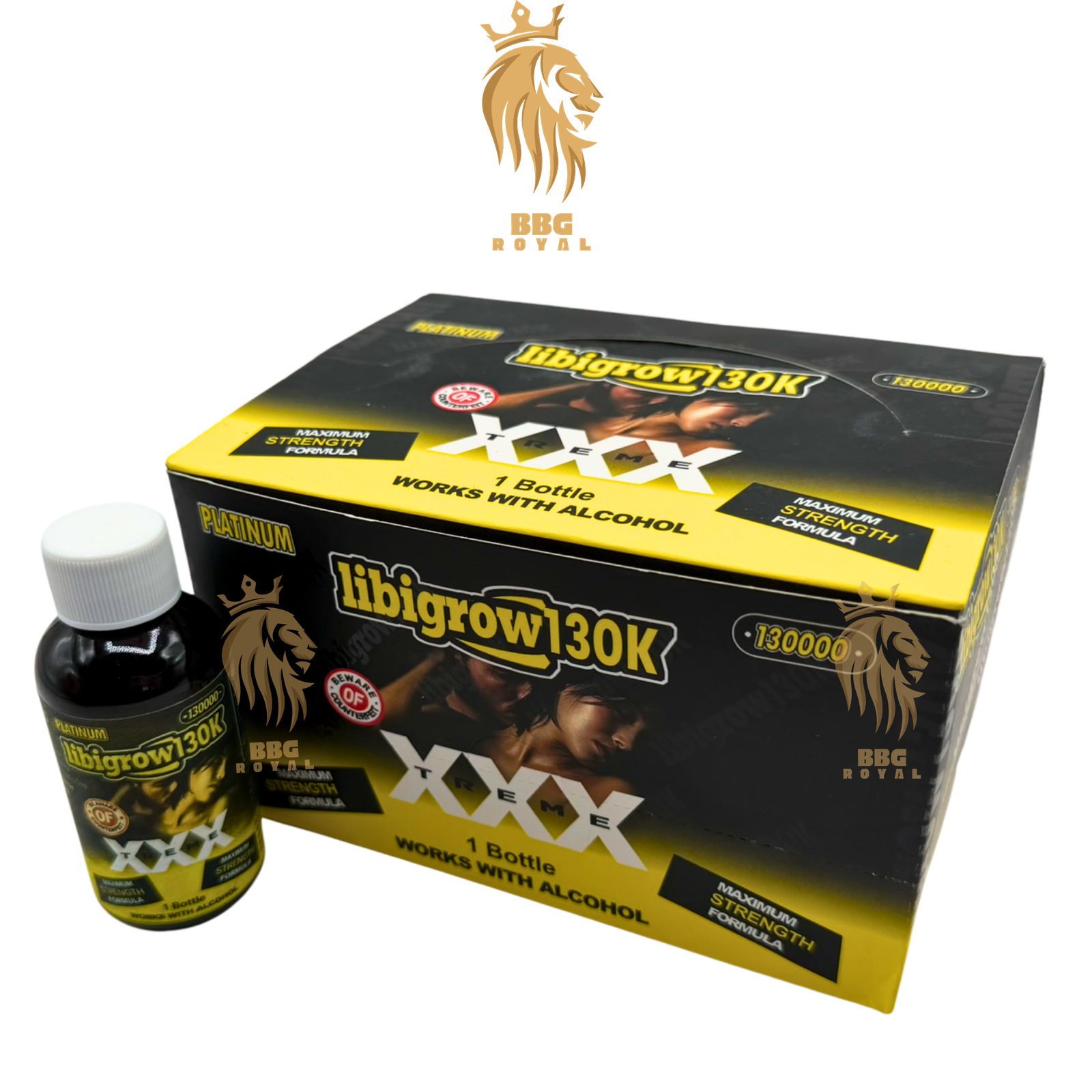 51 Libigrow 130K Herbal Shot | Platinum Blend Liquid Supplement | 12 Shots Per Box - Image 1