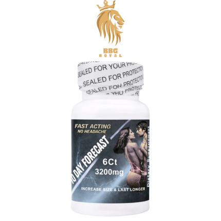 10 day forecast pills 6 count bottle supplement energy stamina support compact capsule product