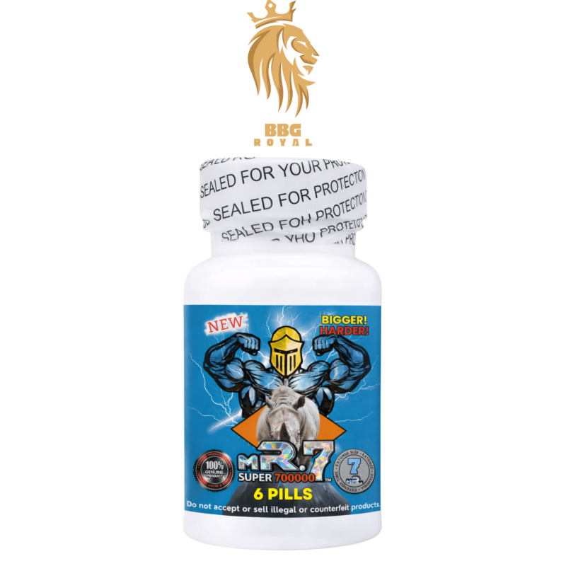 mr 7 70k pills 6 count bottle supplement energy vitality support compact pill product