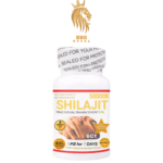 Shilajit White 50000K Pills – 6 Count Bottle | Fast Acting Formula | Energy & Stamina Support