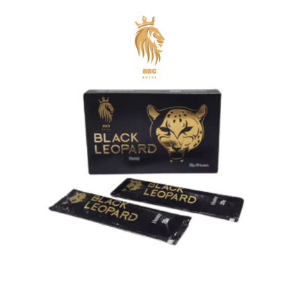 black leopard honey sachets premium honey sticks energy vitality supplement convenient stick packs