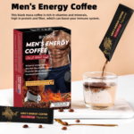 Men’s Energy Coffee Sachets – Premium Herbal Coffee Blend | Daily Energy & Vitality Support | 15 Packs (150g Total) - Image 3