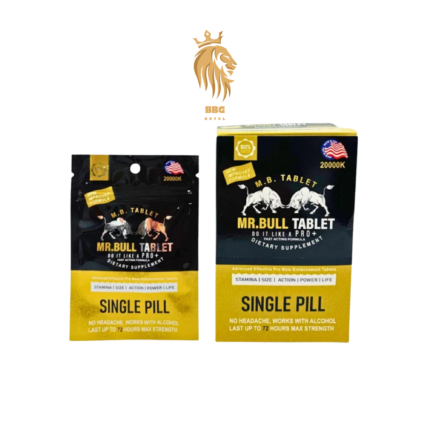mr bull tablet single pill dietary supplement energy stamina support fast acting formula